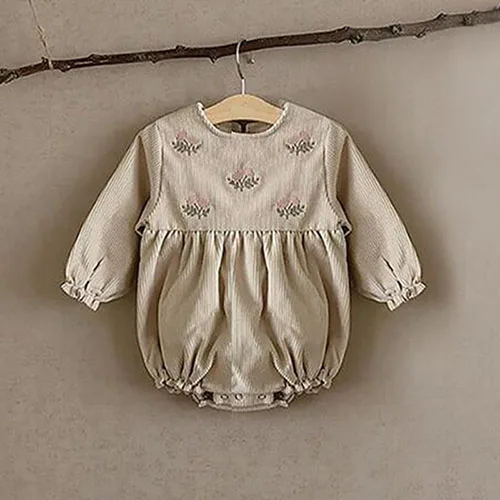 Y9008 Apricot Romper