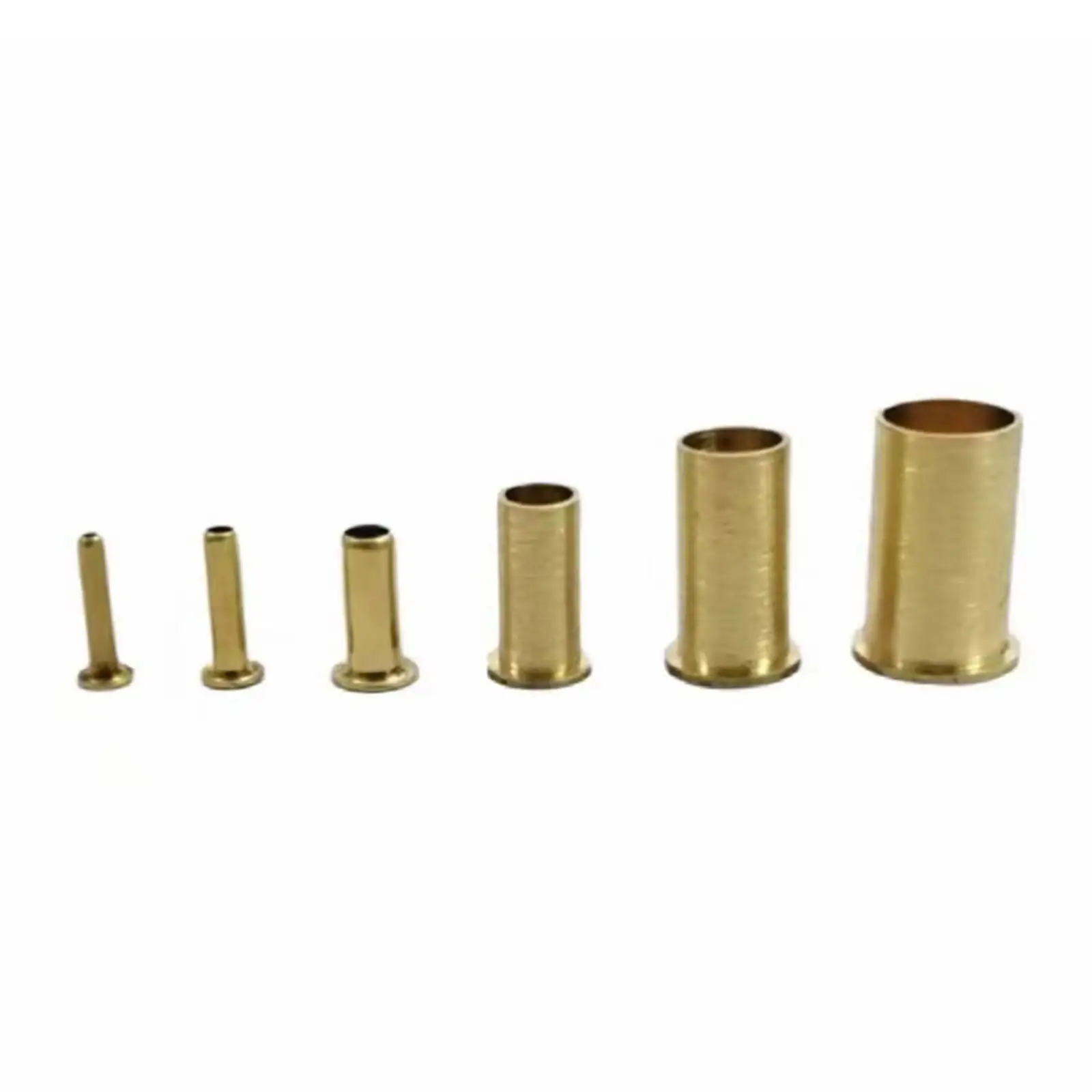 METRIC 10MM ID COMPRESSION QTY 2 BRASS TUBE COUPLINGS 