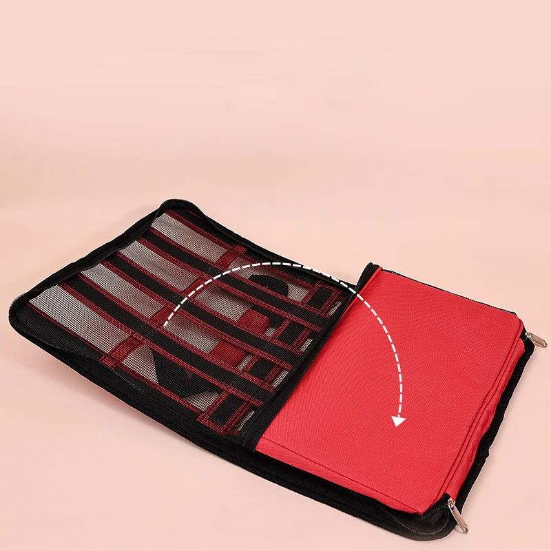 Breathable cat outing Bag Pet dog Summer skew straddle portable foldable small to medium dog cage mesh handbag