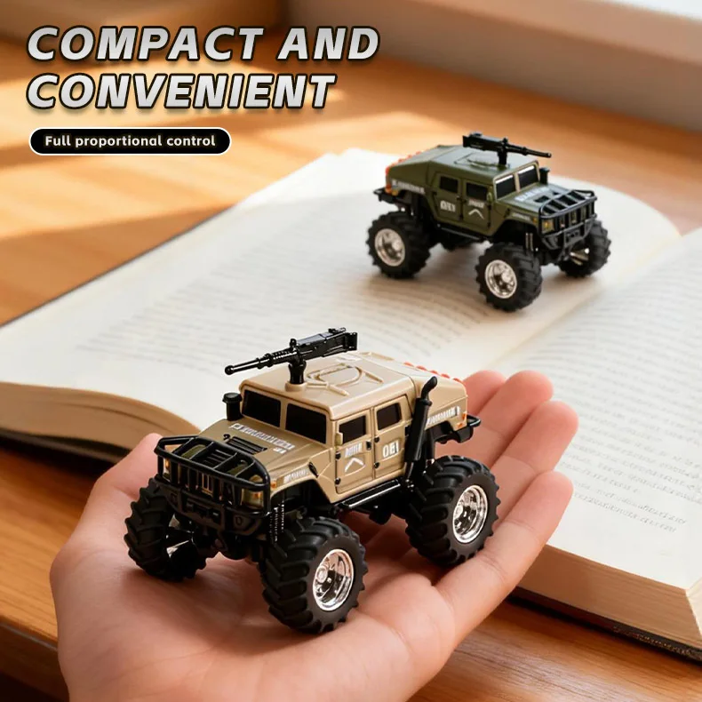 Robot Tank RC 2.4GHz avec batterie lithium - 30 min d'autonomie