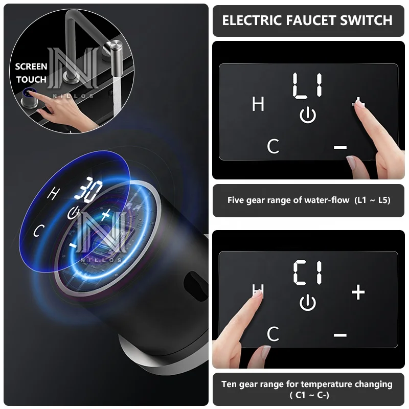 11550 High-tech Disinfection Large Size Stepped Sink Washing Fruits, Vegetables And Seafood 3 In 1 Black Dishwasher Kitchen Sink 6