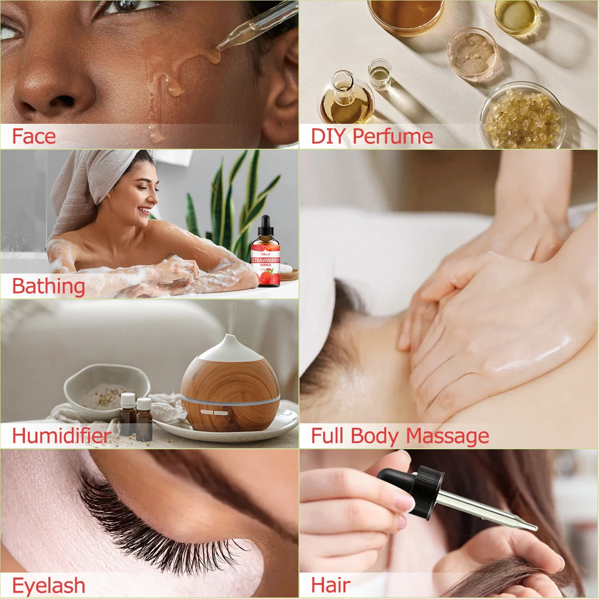 Strawberry Essential Oil for Skincare, Bath, Body, and Fragrance Diffusion