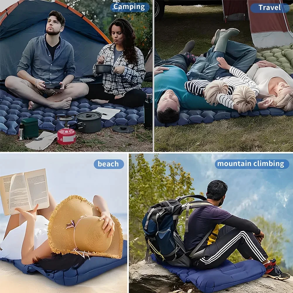 Air Mattress Outdoor Camping Ultralight Portable Hiking Sleeping Pad