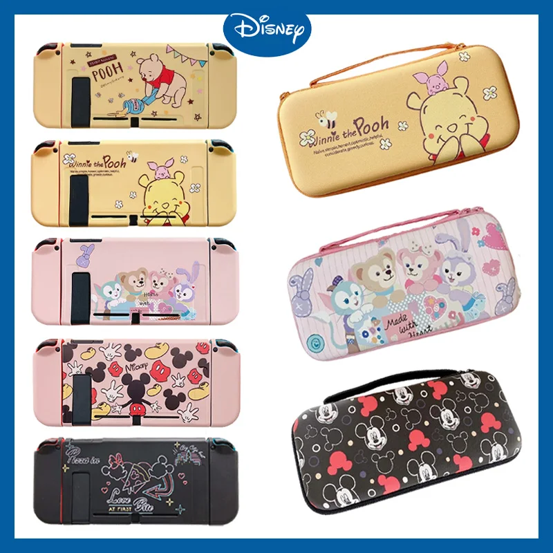 Disney-Coque souple pour Nintendo Switch, Juste de protection, NS TPU  Silicone Dockable Skin Grip Caps