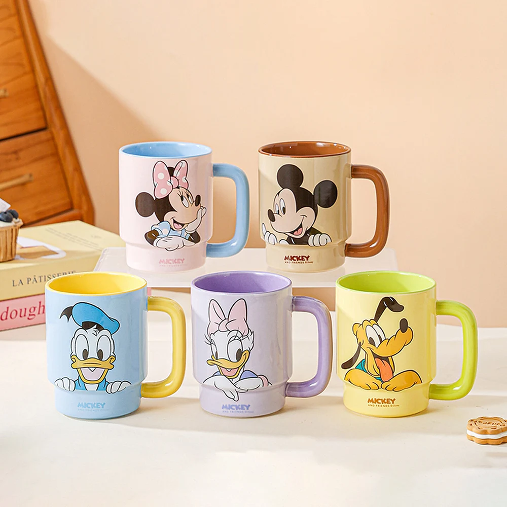 Mugs Disney Personnages Mickey & Amis - Tasses Céramique Colorées