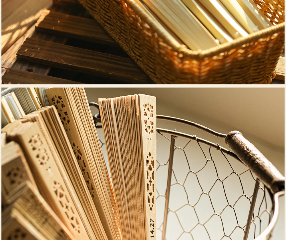 Custom Wedding Fans-Hand Fan For Bridal Shower Beach And Summer Wedding Favors-Personalized Rustic And Elegant Wooden Fan 15 S1a7cc353a6f9402288e4598b2246d9b2e