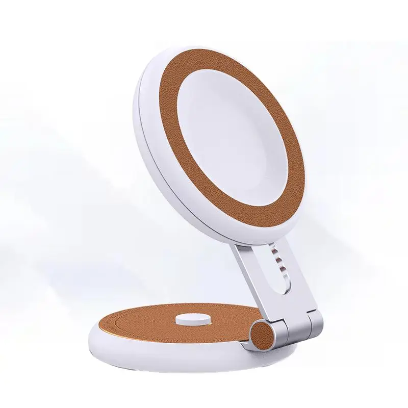 Car mounted magnetic suction bracket same screen navigation lazy person folding bracket invisible magnetic suction bracket
