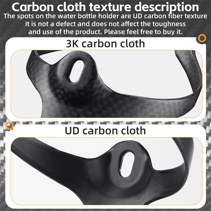 WEST BIKING Bicycle Carbon Bottle Holder Lightweight Water Bottle Cage MTB Road Bike Triathlon Bracket Cycle Accessories
