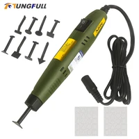 Reciprocating Sander Electric Grinding Pen Model Sander Pen Type Mini Sander Stroke Grinder Tool for Military Model Craft Tools 1