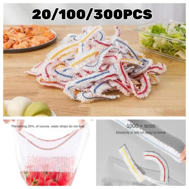 100/300pcs Disposable Fresh-keeping Film Cover No Odor Household Food Grade  Fresh-keeping Bowl Cover PE Fresh-keeping Film - AliExpress