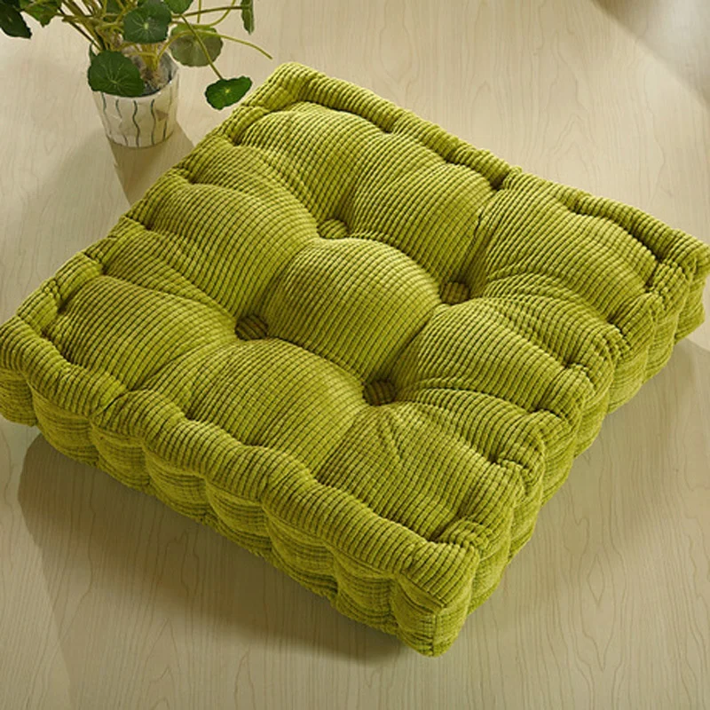 Square Pouf Tatami Cushion Pillow Floor Cushions Soft Seat Pillow Pad Throw Pillow Cushion Home Sofa Tatami Cushion 