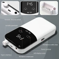 Professional 45000RPM Electric Nail File Gel Nail Polishing Machine Rechargeable Low Noise Nail Sander File For Manicure Salon 4