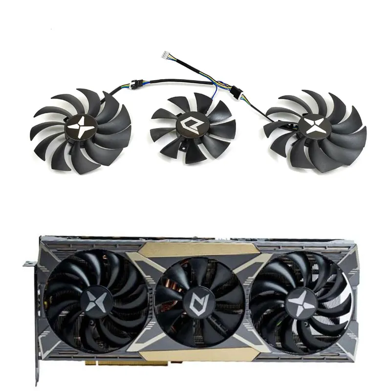 Nuova Ventola Gpu 100Mm 85Mm 4Pin Muslimatexatrx 5700 Xt, Per Ventola Di Raffreddamento Della Scheda Grafica Dataland Radeon Rx 5600Xt 5700 5700Xt