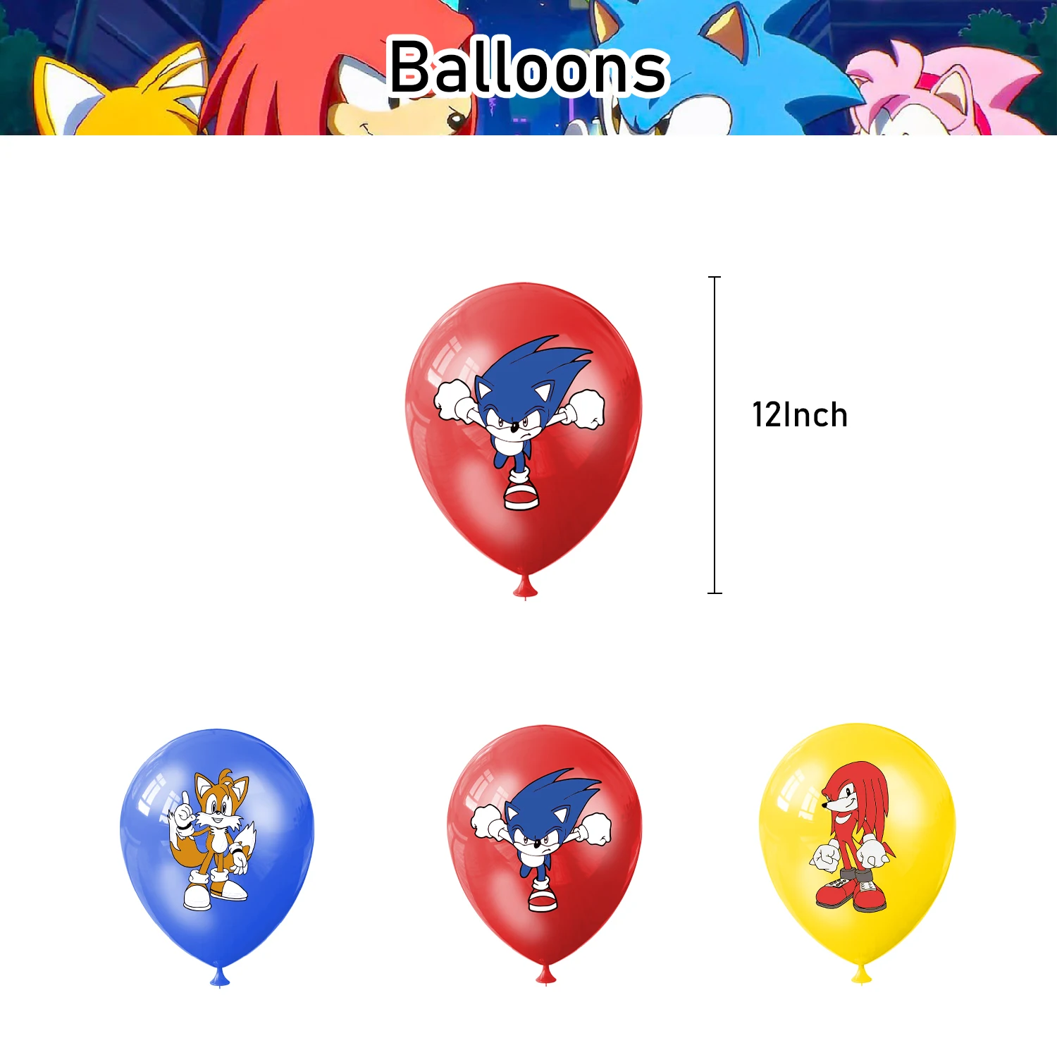 Individuelles Namen Banner Personalisiertes Sonic Geburtstagsbanner – Individueller Name Für Jungen & Mädchen Personalisierte Partydeko Sonic The Hedgehog