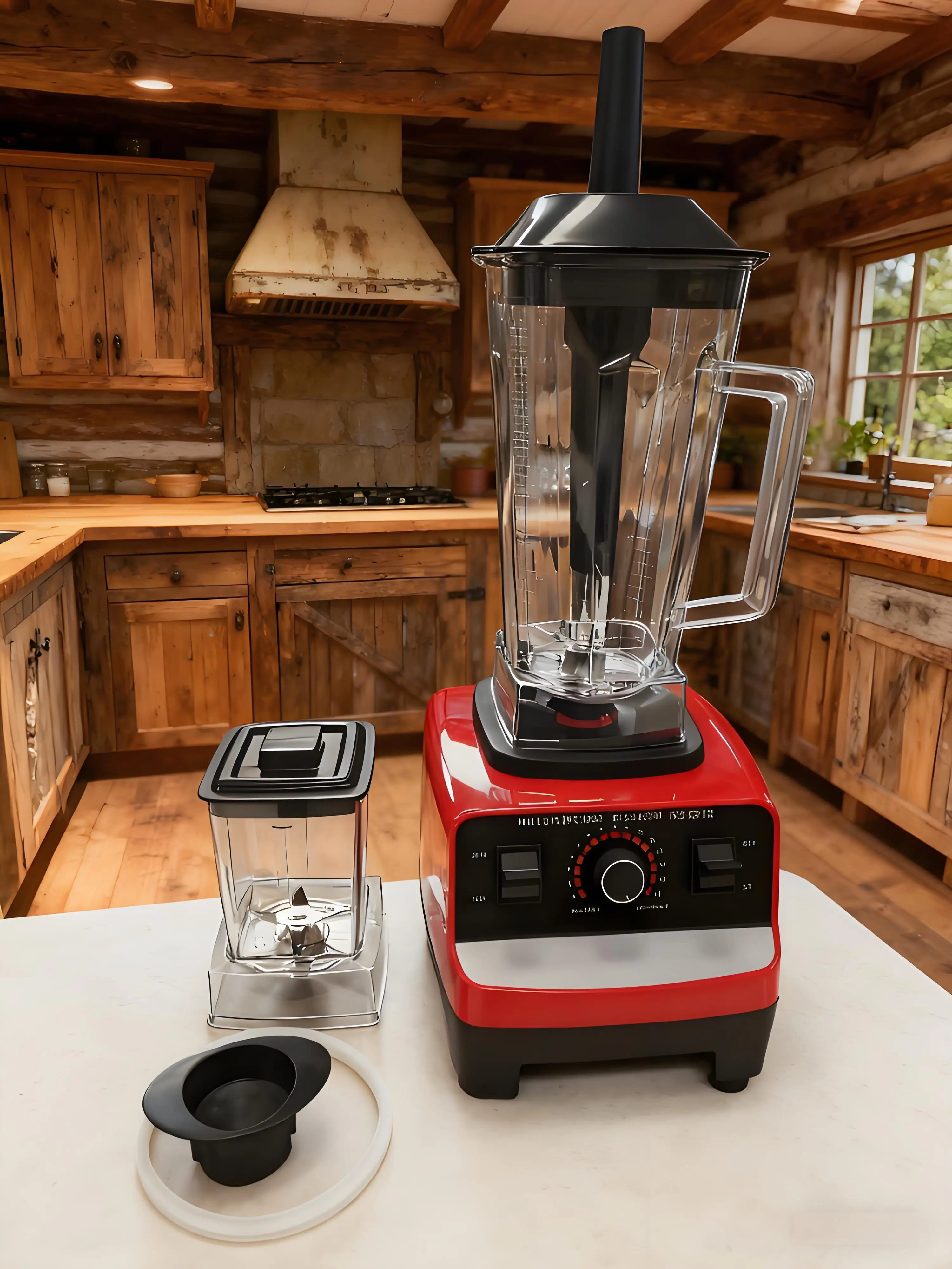 Safe BPA-Free Blender with Jar – Great for Smoothies & Beverages, Comes with 6 Useful Tools 1