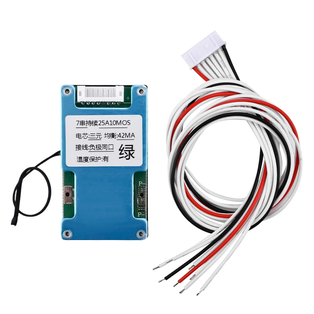 Защитная плата BMS 7S 6S 15A/20A/25A