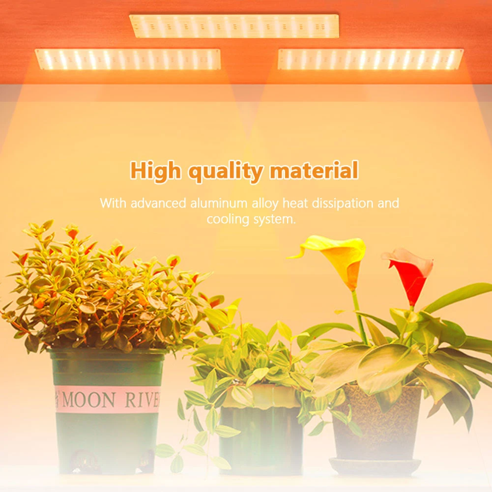 Ultra-Thin Panel Grow Lights USB Full Spectrum Grow Lights with Timer Plant Growing Lamp Dimmable for Indoor Plants
