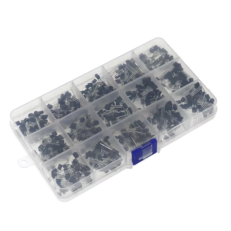 NPN PNP 키트 세트, 30-160V, 50-1000MA NPN/PNP, TO-92, 600 개