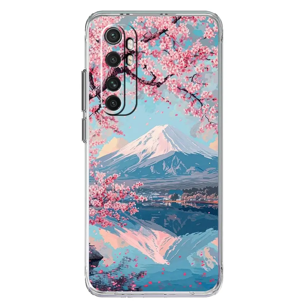 Japanese Mount Fuji Cherry Blossom Phone Case