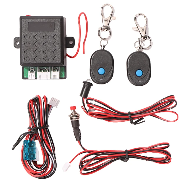 Engine Lock Car Alarm System 12V Intelligent Circuit Cut Off Auto