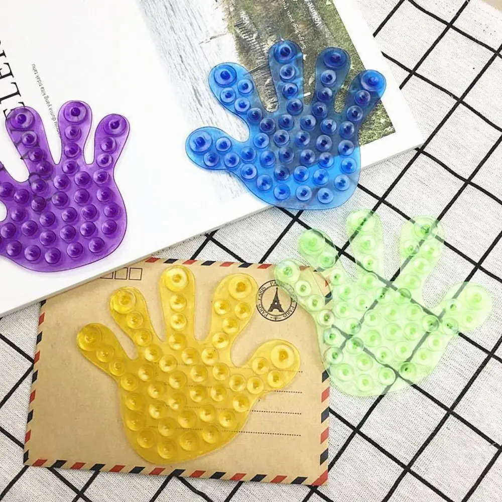 1pcs High Quality Bathroom Suction Cup Reversible Anti-slip Soap Sucker Double Magic Sucker For Bathroom Mat Holder Mount
