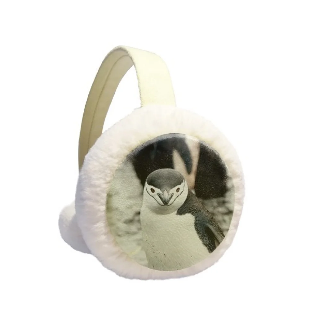 

m Animal Penguin Winter Ear Warmer Cable Knit Furry Fleece Earmuff Outdoor