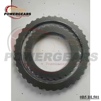 0B5 DL501 New Transmission Clutch Plates Steel Disc Kit Fits For Audi A4 A5 A6 A7 DQ500