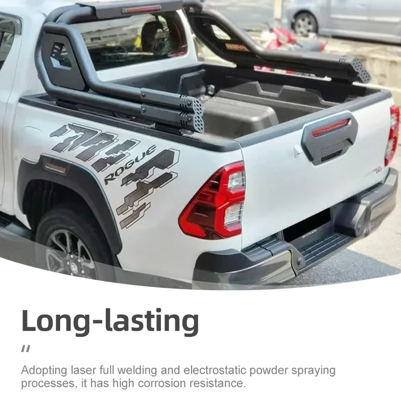 픽업 트럭 베드 롤바 가드 - 2023년형 나바라 D23 개조용 이중 튜브 랙