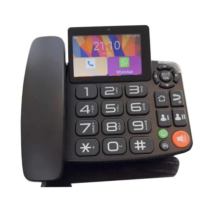 4G WCDMA Fixed Phones with SIM Card Landline Phone with SIM Card