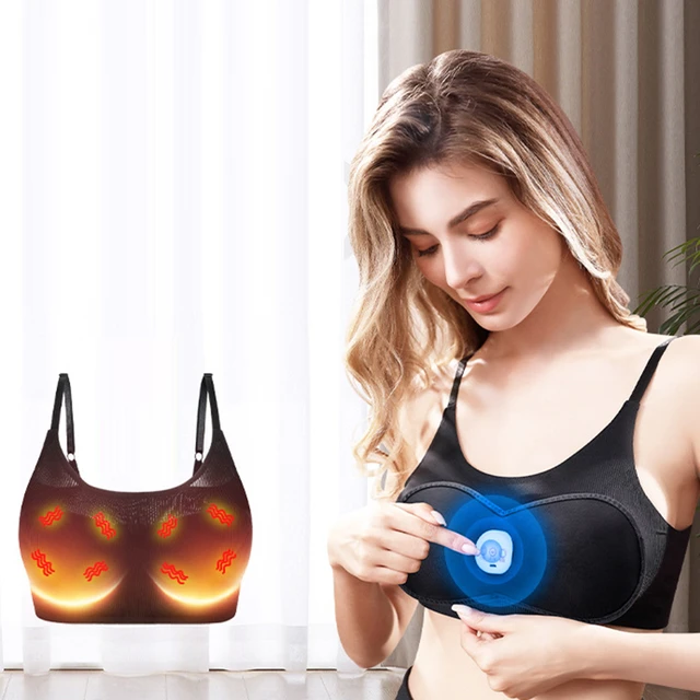 Soutien-gorge de Massage du sein électrique Vibration