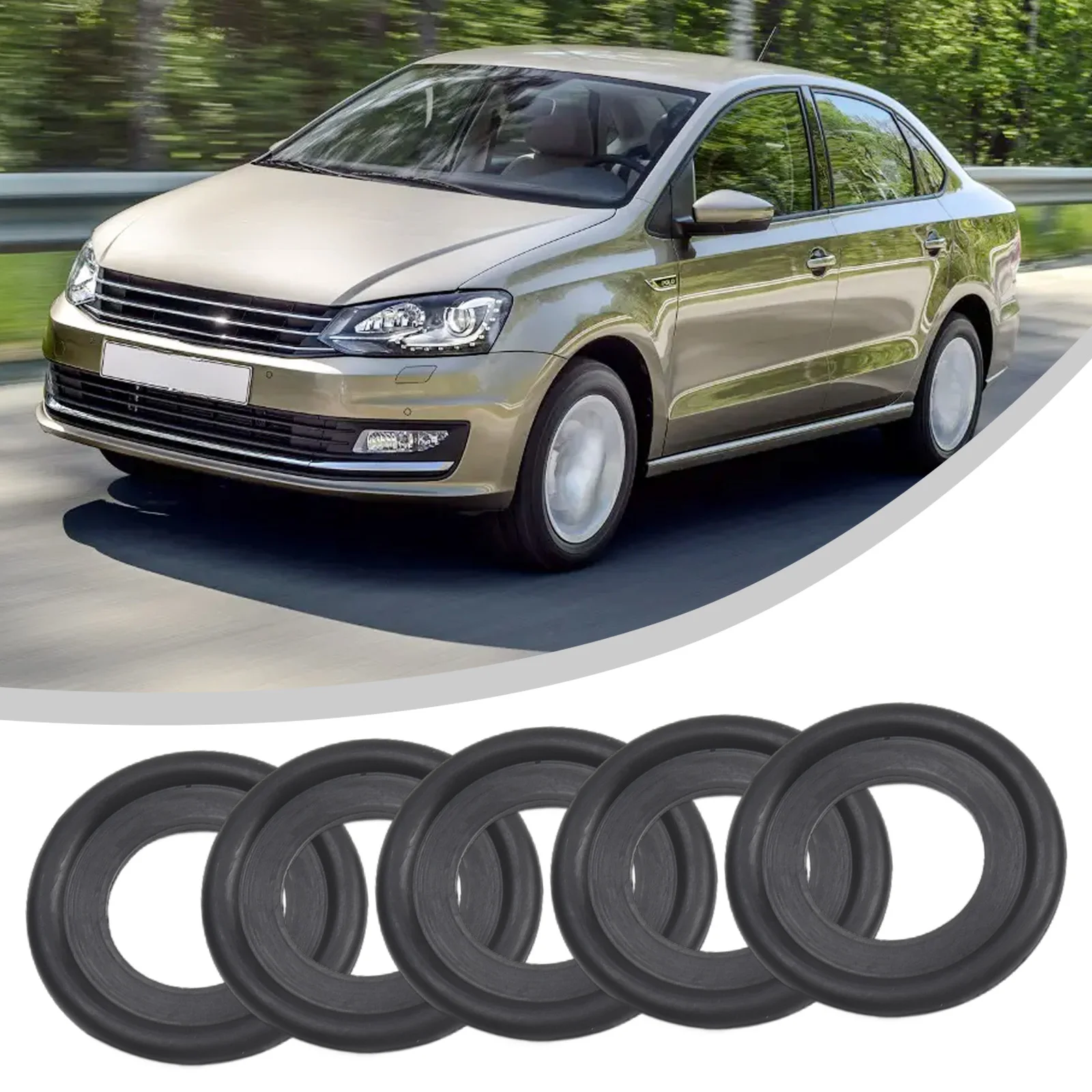 

10 шт. OEM 12616850 набор прокладок для слива автомобильного масла-M12/M14 резьба черная резина идеально подходит для автомобиля Передняя/задняя/левая/правая