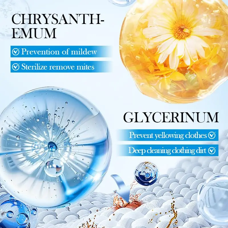 Deep-cleaning Laundry Detergent for Clothes 36 Count Nscented and Hypoallergenic for Sensitive Skin Deep-cleaning Laundry - Image 6