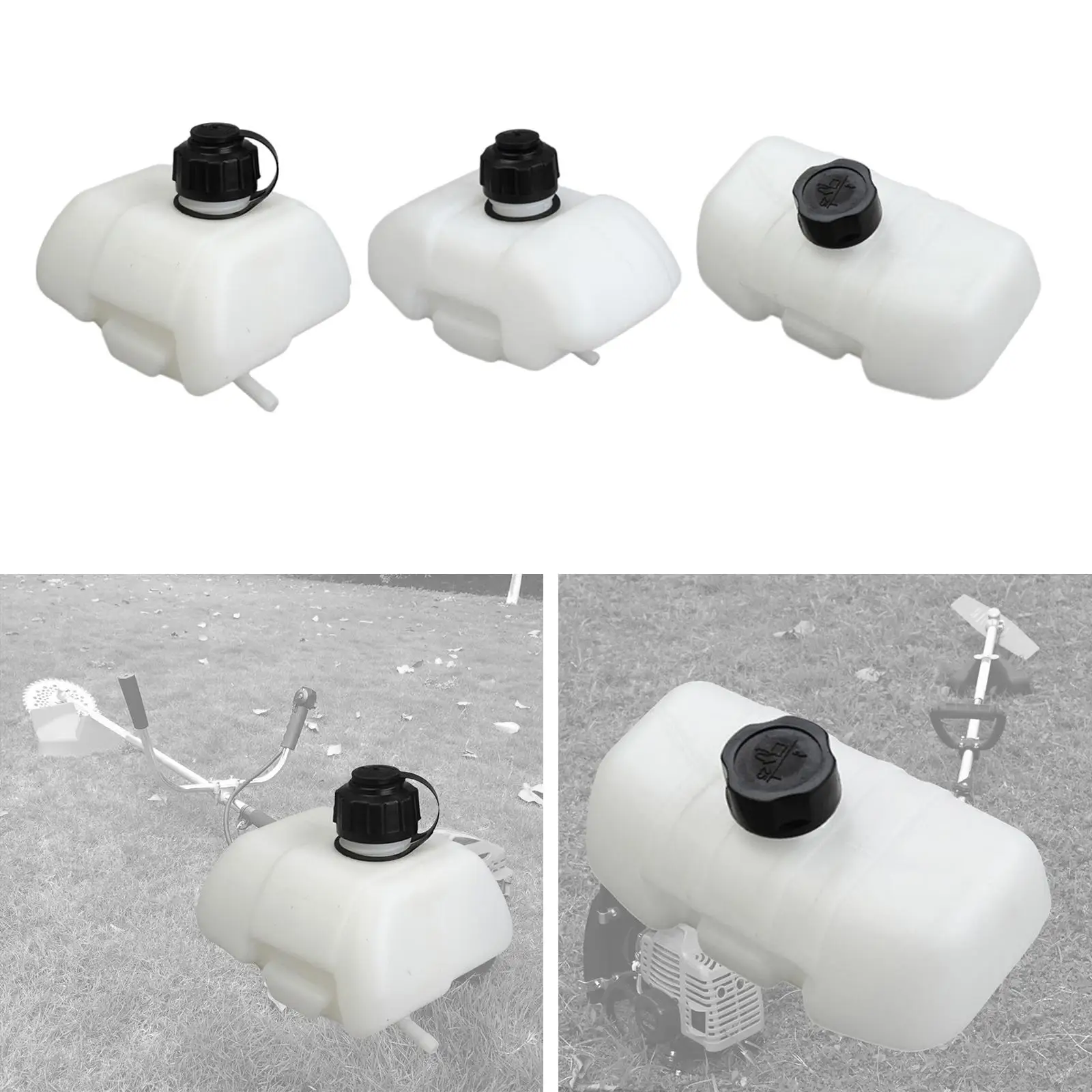 

White 40-5/40-6 Type Fuel Tank for Lawn Mower Weeding Chainsaw Accessories