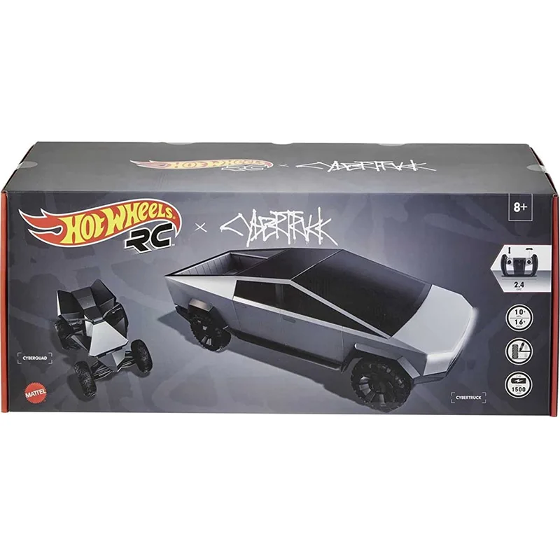 ホットウィール　テスラサイバートラック　1/10 ラジコン　開封済 HWCにて1:10スケールRCのCYBER TRUCKが発売！ | Hot Wheels 情報まとめ