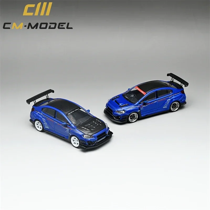 

CM модель 1:64 VAB WRX VA VARIS /STI & S4 синяя литая модель автомобиля