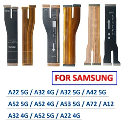 NEW Tested Replacement Main Board Motherboard Connector Flex Cable For Samsung A21 A72 A22 A33 A42 A52 A32 4G A53 5G A73