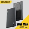 Essager Thin Wireless Power Bank Magnetic 20W 10000mAh Portable Fast Charging External Battery for Magsafe For iPhone16 15 14 13 1