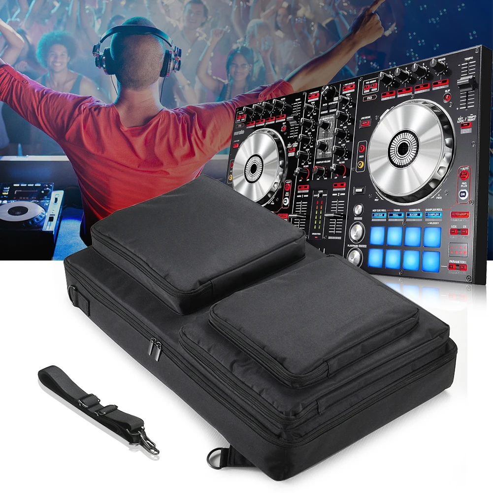 배낭 DJ 컨트롤러 숄더백, 조절 가능한 숄더스트랩, 개척자 DDJ-SR2 2023/DDJ-SR 1 세대