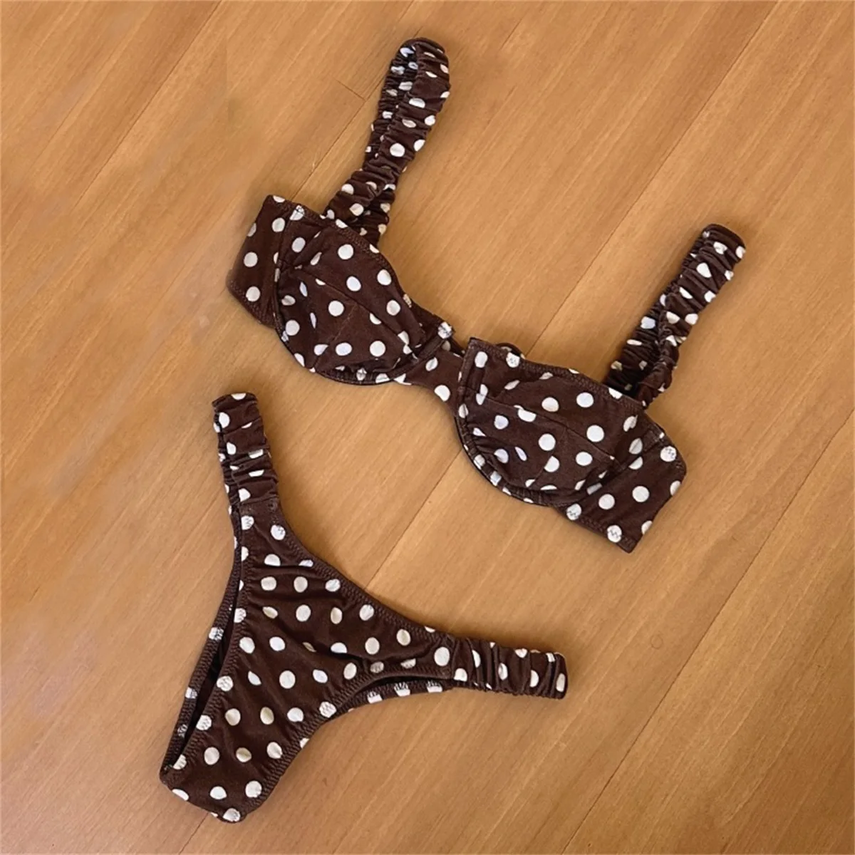 Dot Swimsuit 2026 Micro Bikinis Sexy Women Swimwear Female Push Up Swim Suit Brazilian Bathing Suits Beachwear Bandeau Biquini