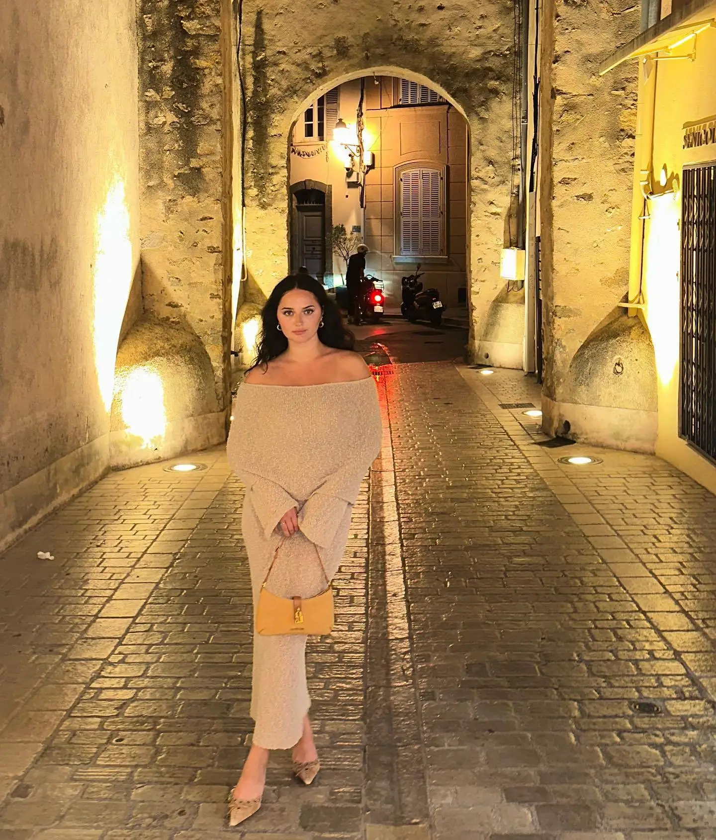 Wmstar Women Dress Summer Beach Vacation Sexy Knitted Hollow One-shoulder Blouse Transparent Long Dress Wholesale Dropshipping