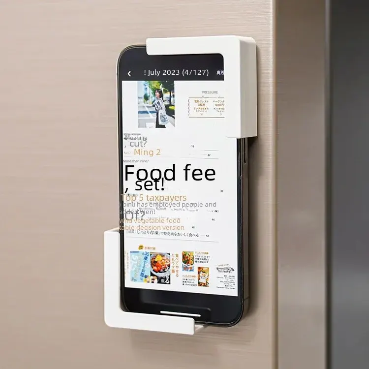 Magnetic-Attraction-Phone-Holder-Tablet-Computer-Stand-Wall-Mounted ...