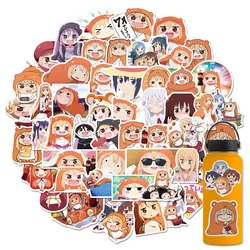 Himouto umaru chan – autocollants pour téléphone, étiquette populaire, dessin animé, pour bagages, ordinateur portable, café, valise de voyage, photo de Skateboard, 10/30/50 pièces 
