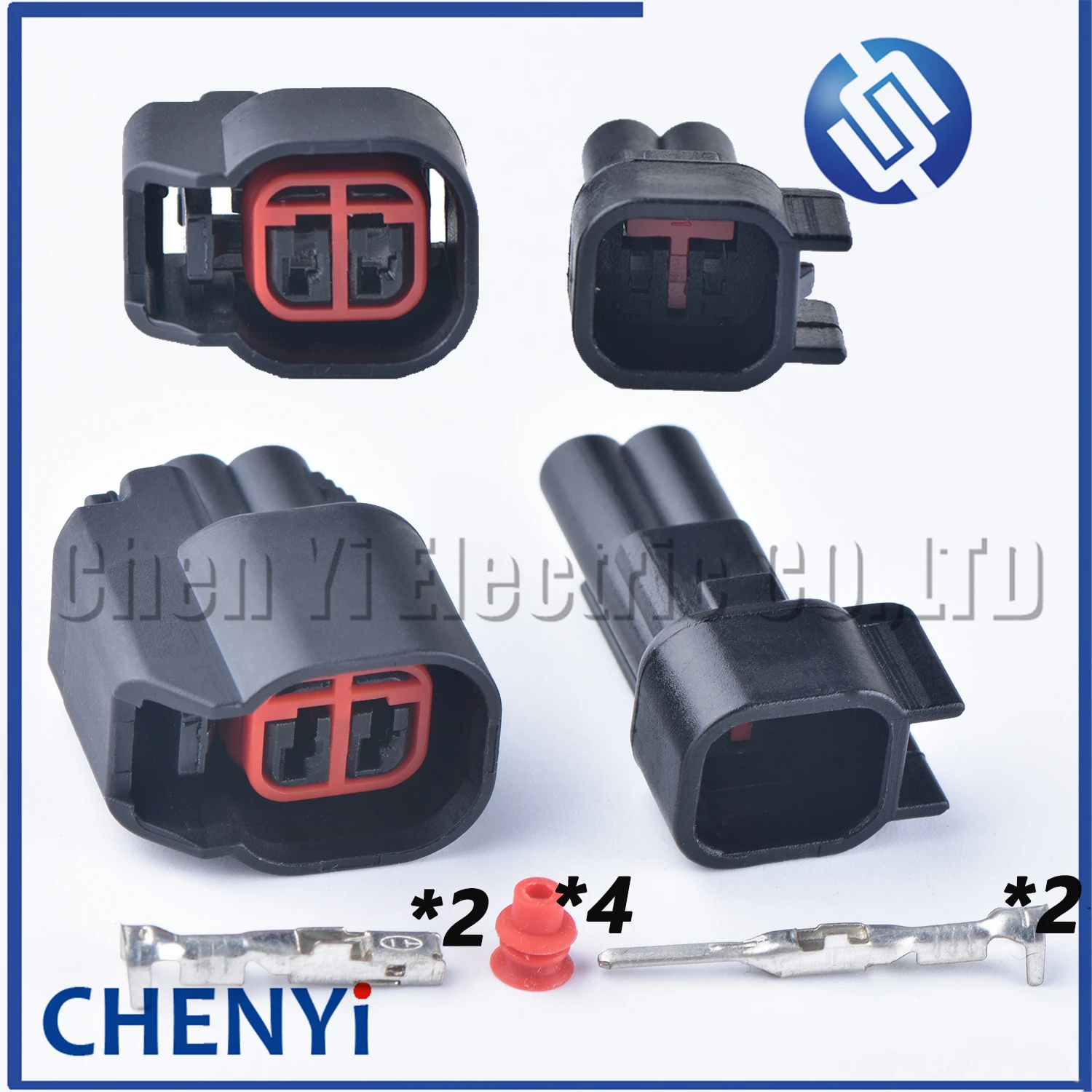 2 Pin Automobile waterproof connector ABS sensor plug Air conditioning plug Fuel Injector Plug E