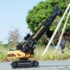 RC Truck Children's Electric Alloy Arm Remote Control Crane Engineering Vehicle Electric Crane Car Toys for Boys Birthday Gifts 1