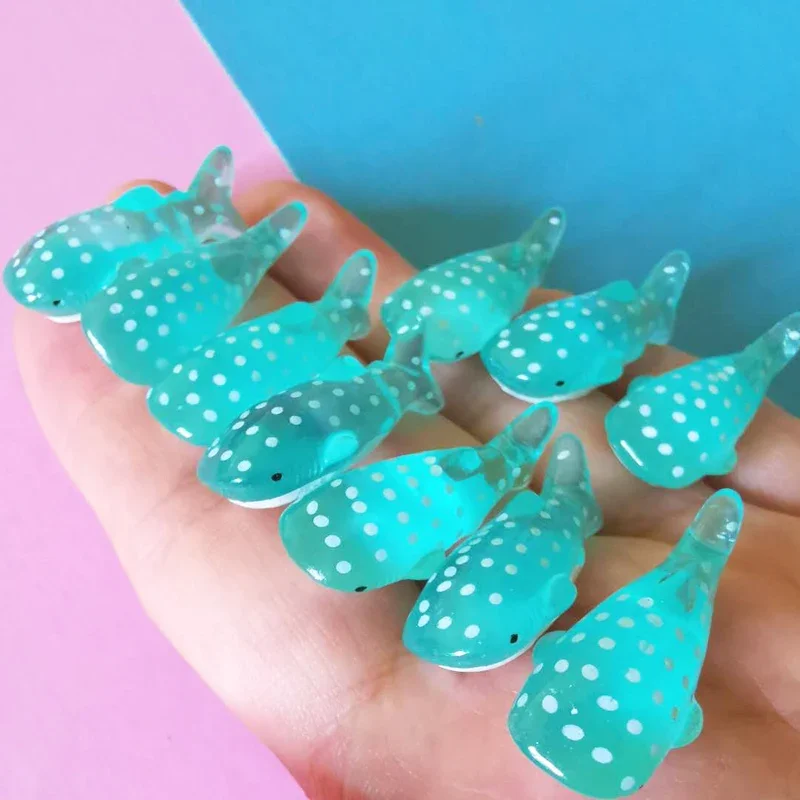 Miniature Decorations 10Pcs Green Frogs Doll House Fairy Garden Gnome Moss Terrarium Crafts Bonsai DIY Supplies