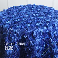 Nappe en forme de rose tridimensionnelle, nappe de mariage en pétales, nappe moderne pour l'accueil en hôtel, nappe en pétales de gâteau 2