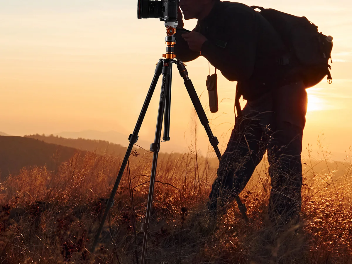 Description Picture 3 of itemK&F Concept Professional Camera Fluid Head Tripod For Iconic Brand Nikon DSLR Camcorder 83''/2.1m New Photography Aluminum Tripod Stand