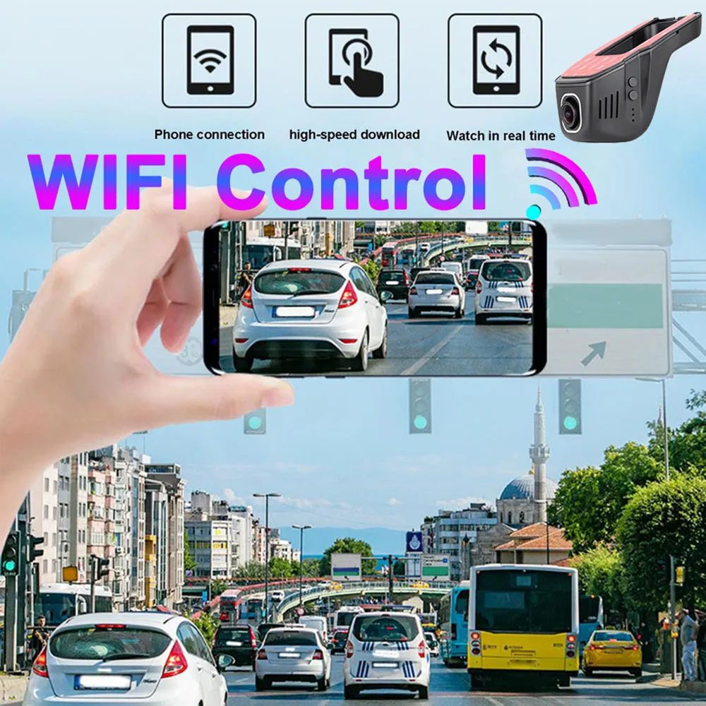 4K HD 2160P Plug and play Dash Cam ForHonda Toyota Hyundai Volkswagen KIA Front and Rear WIFI Car Dvr Dashcam
