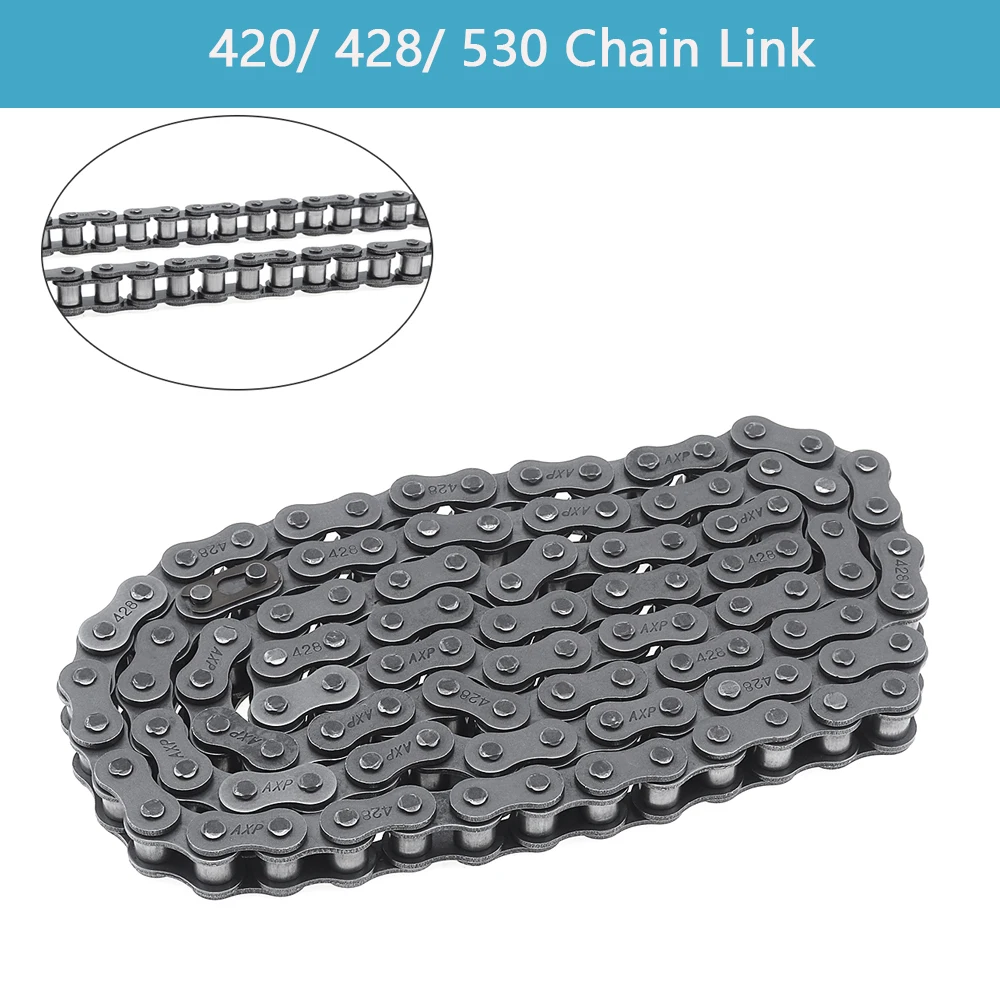 Steel Alloy 420/428/530 Motorcycle Chain Link Connecting Master Link Motorcycle Parts Motor Chain Breaker Riveting Tools