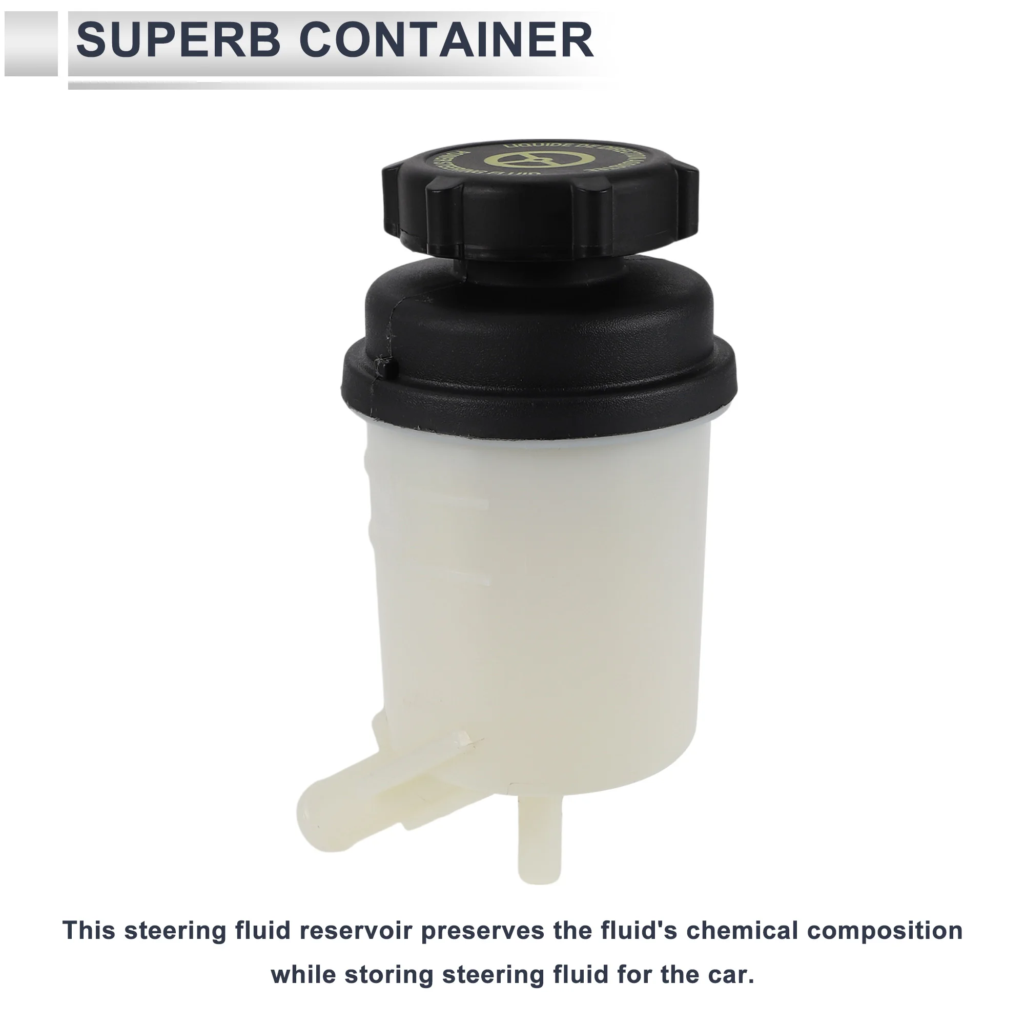 UXCELL Power Steering Reservoir for Ford S-Max 2006 Automotive Power Steering Tank